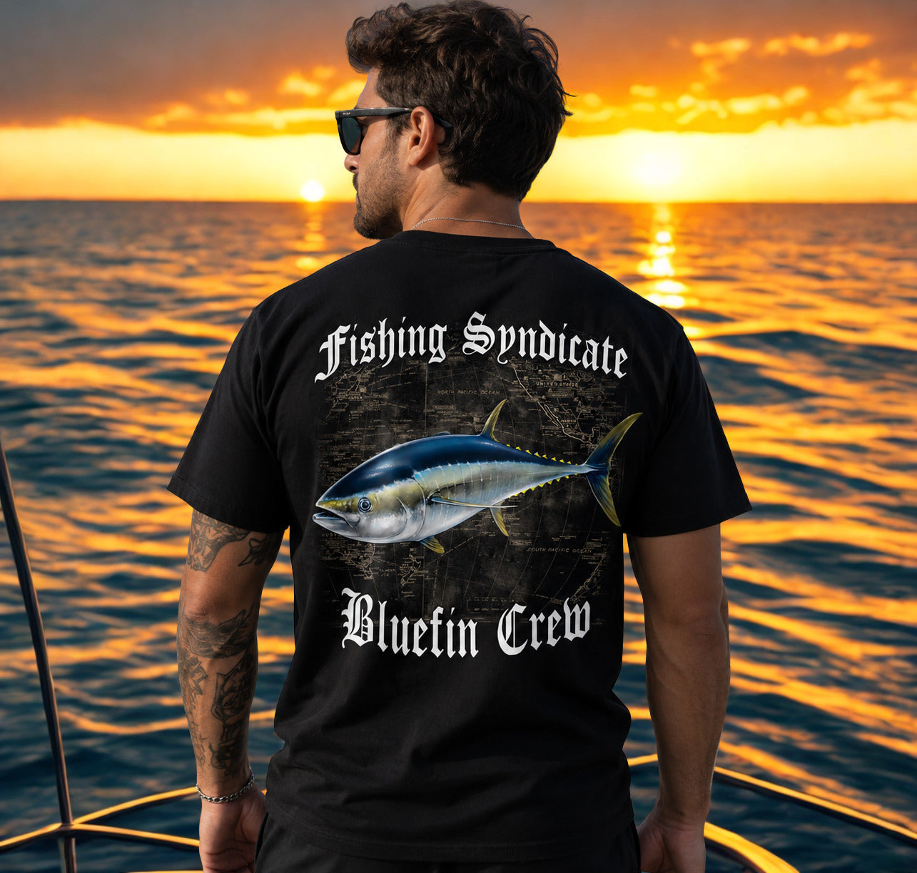 Fishing Syndicate Bluefin Crew Shirt